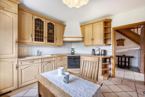 virtuve, Ferienhaus Erlengrund A in Schafstedt