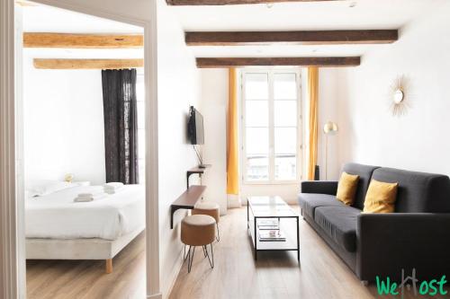 Logement pour 4 voyageurs dans le Marais