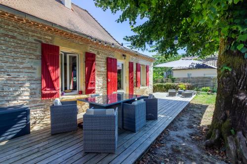 Maison En Bord De Rivière gîte à louer Larbogne