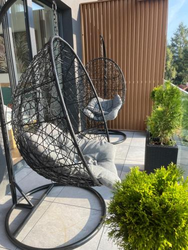 Rõdu/terrass, Apartament B39 nad jeziorem z dostępem do sauny siłowni Szczyrk (Apartament B39 nad jeziorem z dostepem do sauny silowni Szczyrk) in Zarzecze