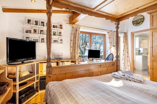 Viesnīcas āriene, Alpen Chalet Kitzbühel (Alpen Chalet Kitzbuhel) in Oberndorfa pie Kicbēlas