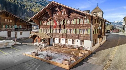 L'Auberge de L'Ours in Vers LEglise, Schweiz