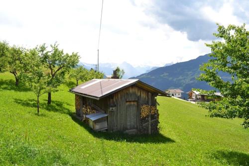 Viesnīcas āriene, Ferienhaus Obersäuling im Sommer (Ferienhaus Obersauling im Sommer) in Stumerberga