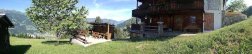 Viesnīcas āriene, Ferienhaus Obersäuling im Sommer (Ferienhaus Obersauling im Sommer) in Stumerberga