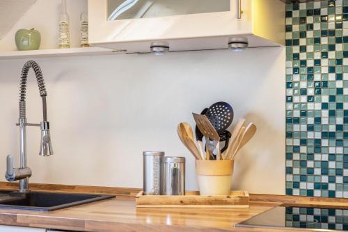Kitchen, Ferienwohnung Schiller in Grebenhain