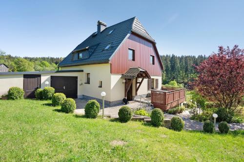 Exterior view, Ferienhaus Pohlbergblick Schindelba in Grossruckerswalde