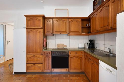 virtuve, Ferienwohnung Familie Franke in Kolkerheide