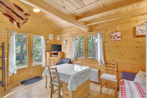 A szálláshely kívülről, Chalet Le Mazet in Meolans Revel