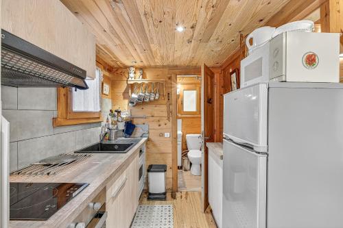 Konyha, Chalet Le Mazet in Meolans Revel