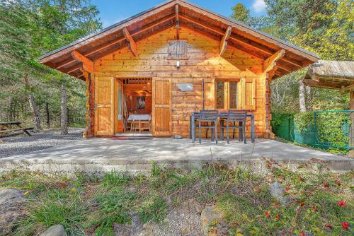 A szálláshely kívülről, Chalet Le Mazet in Meolans Revel