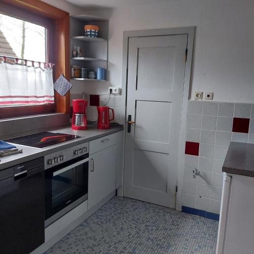 köök, Ferienhaus Hadler in Kronprinzenkoog