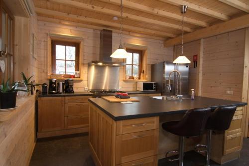Konyha, Houten villa Albert in Twenterand
