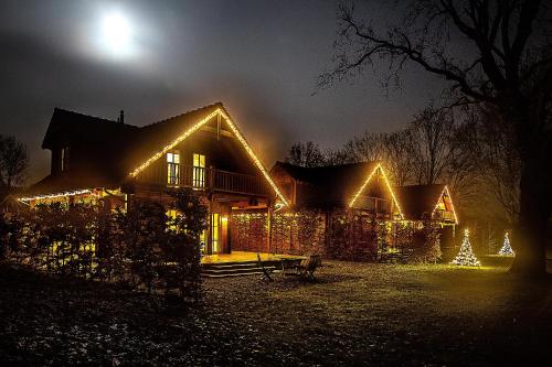 A szálláshely kívülről, Houten villa Albert in Twenterand