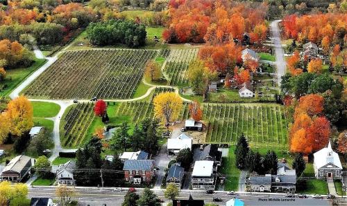 A szálláshely kívülről, villa du vignoble in Dunham (QC)