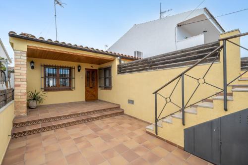 A szálláshely kívülről, la casita in Albinyana