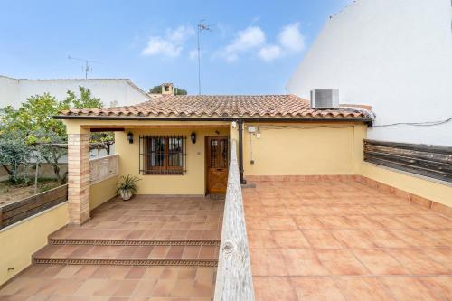 A szálláshely kívülről, la casita in Albinyana