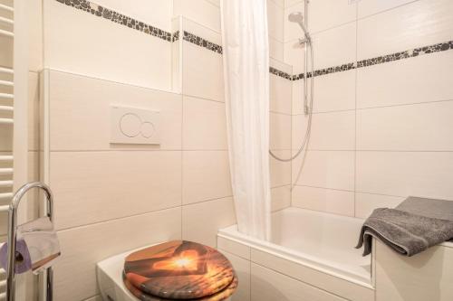 Banheiro, Ferienwohnung Sonnenschein in Langenargen