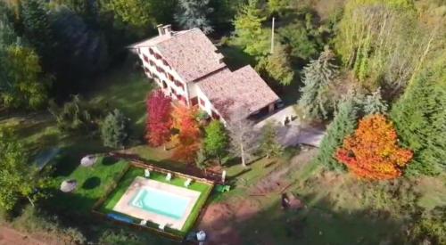 A szálláshely kívülről, Can Blau in Vallfogona de Ripollès