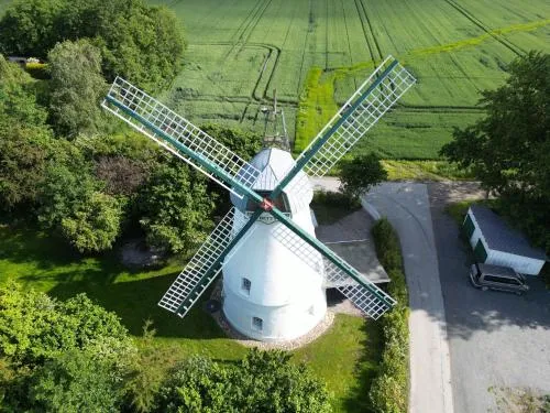 Windmühle Betty an der Nordsee in Cuxhaven, Deutschland