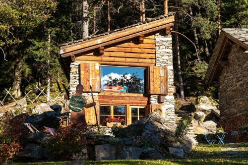 Viesnīcas āriene, Chalet Armonia Res Albert in San Giacomo Filippo