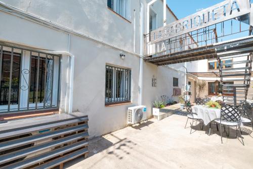 A szálláshely kívülről, La Fabriqueta Studio in Riudecanas
