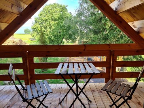 Viesnīcas āriene, Le Chalet Aura et Jacuzzi in Abreschviller
