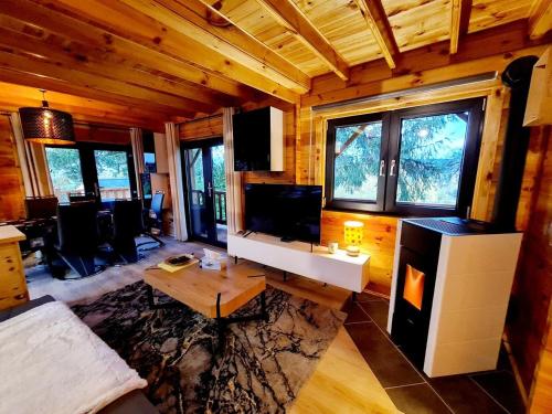 Viesnīcas āriene, Le Chalet Aura et Jacuzzi in Abreschviller