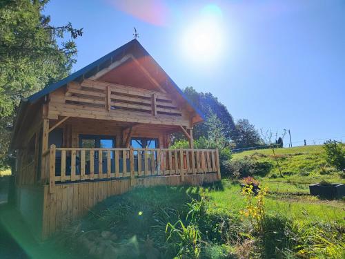 Viesnīcas āriene, Le Chalet Aura et Jacuzzi in Abreschviller