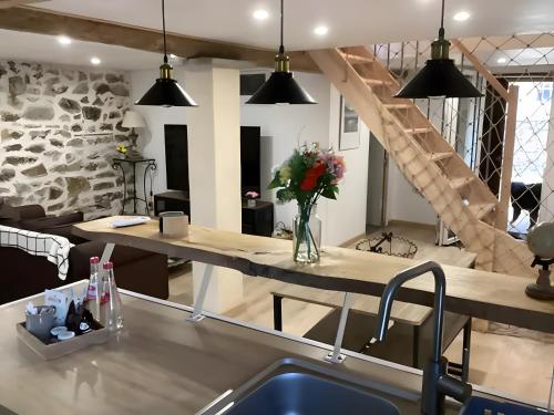 外部景觀, Appartement de charme Saint-Romain in 聖昂泰姆