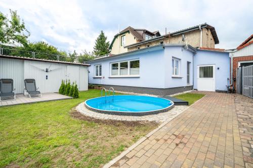 Viesnīcas āriene, Ferienwohnung an der alten Bäckerei (Ferienwohnung an der alten Backerei) in Feldberger Seenlandschaft