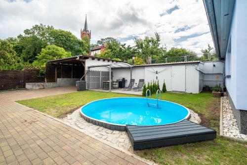 Viesnīcas āriene, Ferienwohnung an der alten Bäckerei (Ferienwohnung an der alten Backerei) in Feldberger Seenlandschaft