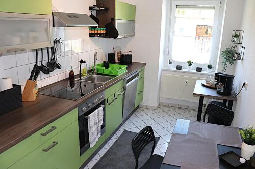 Iekārtas, Sei hier Gast - FEWO 2 Ferienwohnung im Gesindehaus Warmsdorf, Zentral zwischen Aschersleben, Bernbu in Güsten (Saxony-Anhalt)
