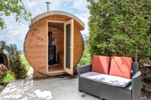 Viesnīcas āriene, Huanzhof Ferienwohnung Weißhorn in Aldino