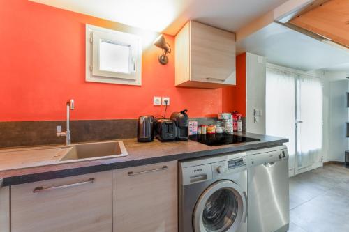 virtuve, Loft 25 M2 au Calme in Les Angles (Languedoc-Roussillon)