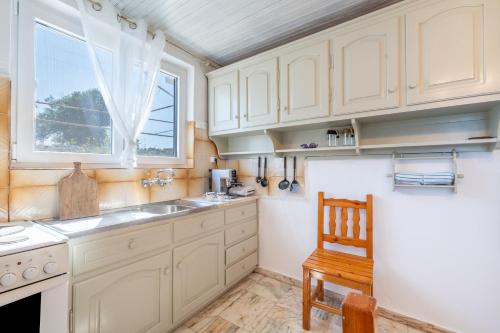 廚房, Cottage Ambelaki in 安提帕克索斯