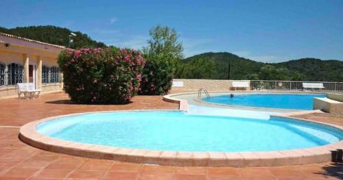 Exterior view, Villa Agachelo avec piscine in Le Bonfin