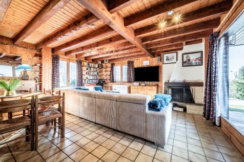 Viesnīcas āriene, Chalet Des Charmes in Thollon-les-Memises