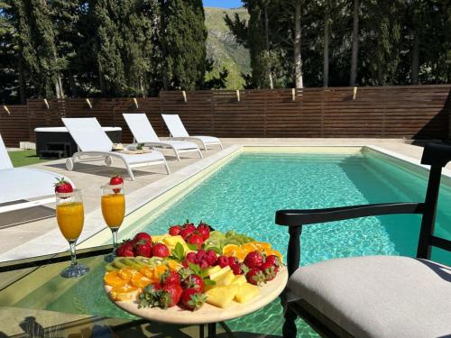 Delux with private pool