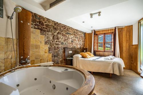 Aguas del Sella - jacuzzi gîte à louer Canisquezo
