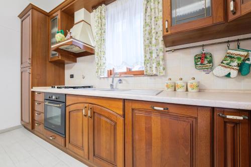Cocina, Alkantara Holiday Home in Francavilla Sicilia