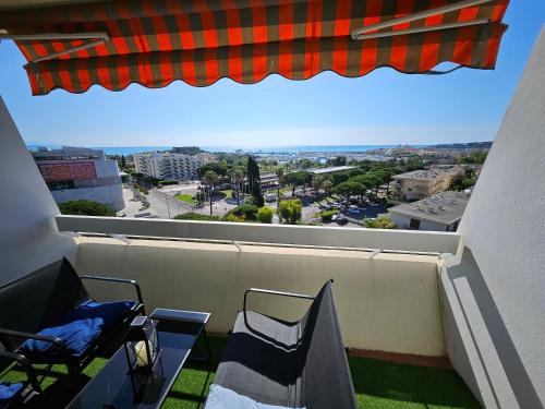Antibes Studio Vauban vue mer – khách sạn tại La Pagane