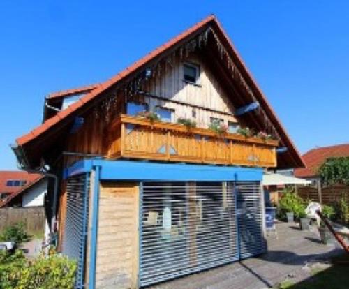 المنظر الخارجي, Ferienwohnung Im Holzhaus in دوناويشينجين