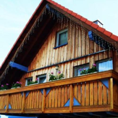 المنظر الخارجي, Ferienwohnung Im Holzhaus in دوناويشينجين