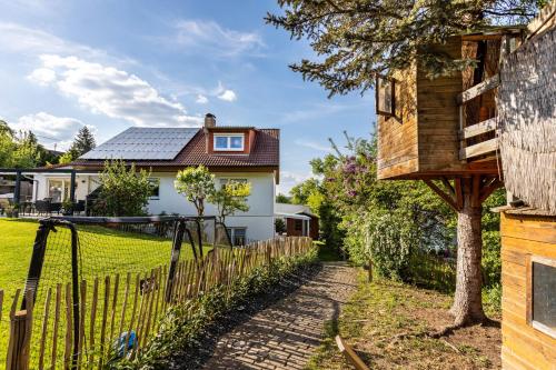 Viesnīcas āriene, Ferienwohnung Reinbold in Niedereschach