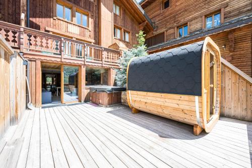 Exterior view, Chalet Gabrielle en demi-pension in Saint-Martin-de-Belleville