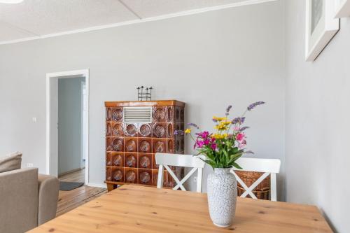 Viesnīcas āriene, Ferienwohnung mit großem Garten in Lindow