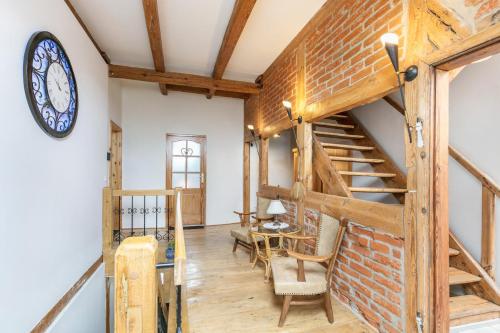 Viesnīcas āriene, Ferienwohnung mit großem Garten in Lindow