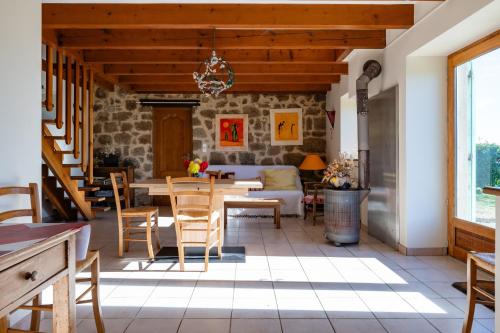 Le Mas Saint Victor gîte à louer La Seauve