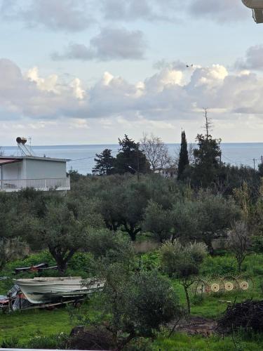 A szálláshely kívülről, Villa Dimitris in Alykanas