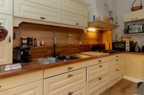 virtuve, La Villa in Viviers-du-Lac